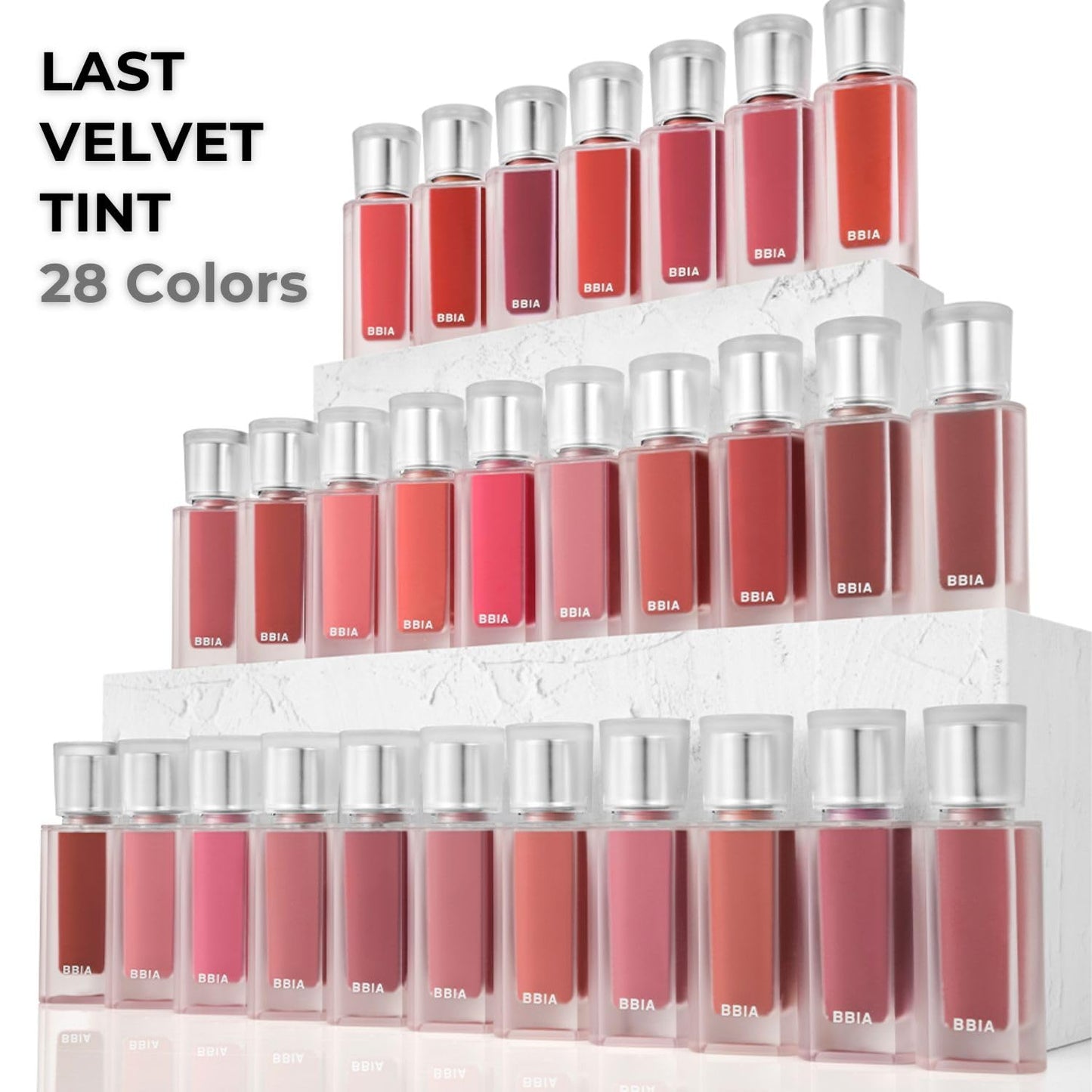 BBIA Last Velvet Tint NEW - Soft Creamy Matte Finish Lip Stain, Blur Effect & Velvety Texture, Long-Lasting, High Pigment, Non-Drying, Vegan, Korean Lip Makeup (V13 SERIOUS BOSS, Pack of 1)