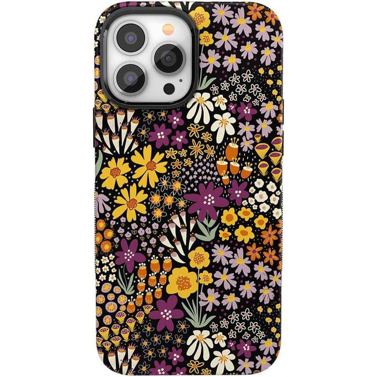 Casely iPhone 13 Pro Max Case | Black on Black | Compatible with MagSafe | Bold Protective Design
