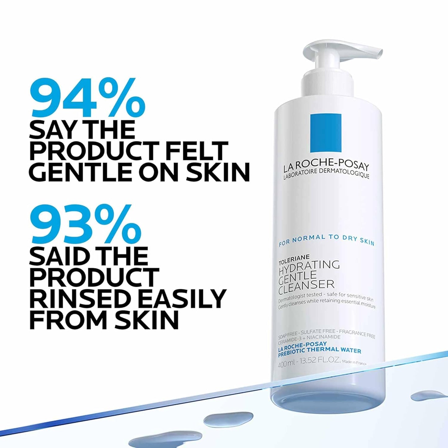 La Roche-Posay Lipikar AP+ Moisturizing Cream | Shea Butter & Niacinamide | For Dry, Sensitive Skin
