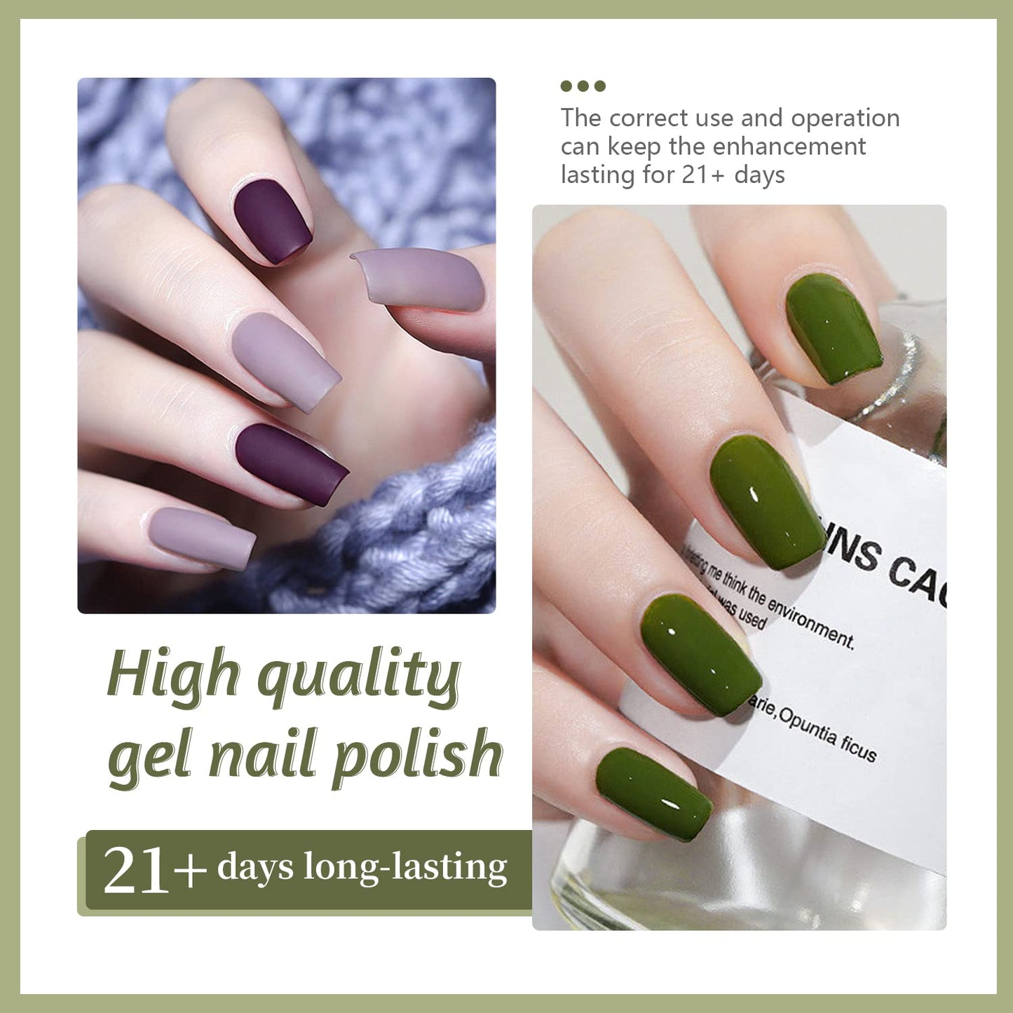 60-Piece Gel Nail Polish Starter Kit | UV Light, 55 Colors, Easy Application