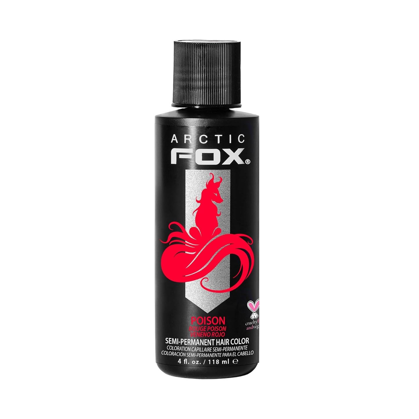 Vegan Semi-Permanent Hair Color Dye | Arctic Fox Periwinkle | 4 Fl Oz