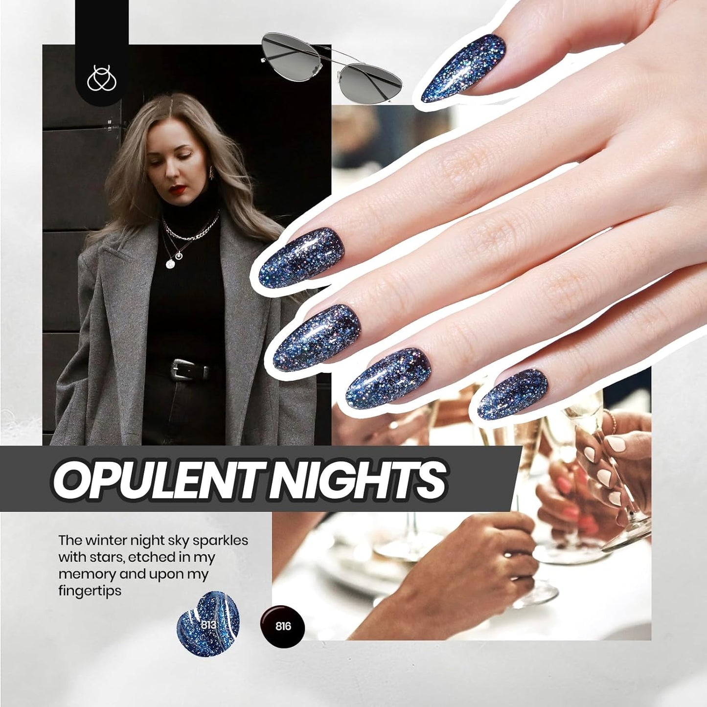 45 Colors Gel Nail Polish Kit | UV Light & Nail Tools | Travel-Friendly Gift for Women
