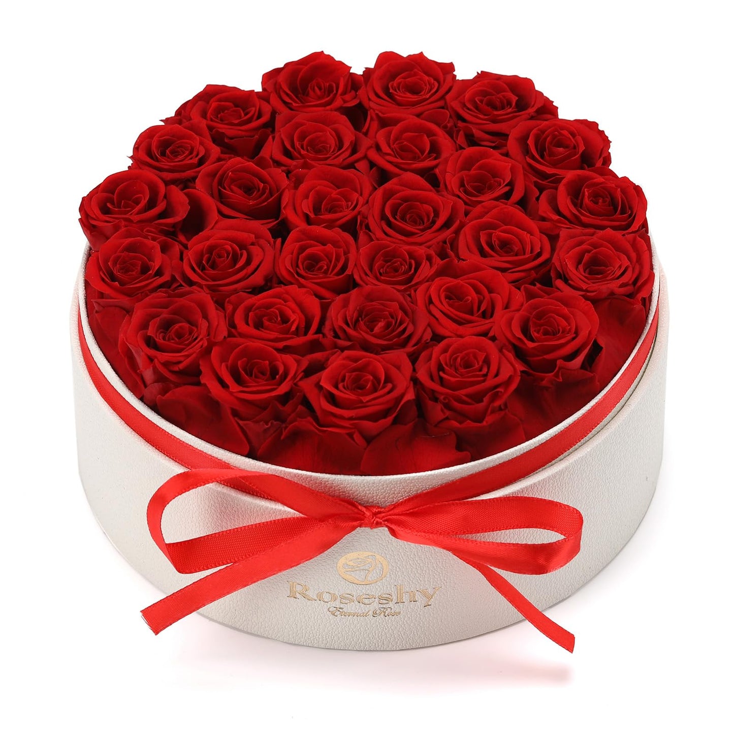 Valentines Day Flowers Roses Gifts for Her,16pcs Red Forever Preserved Roses in Heart Shape Gift Box,Valentines Day Delivery Prime Gifts-Roses Gifts for Women,Mom.