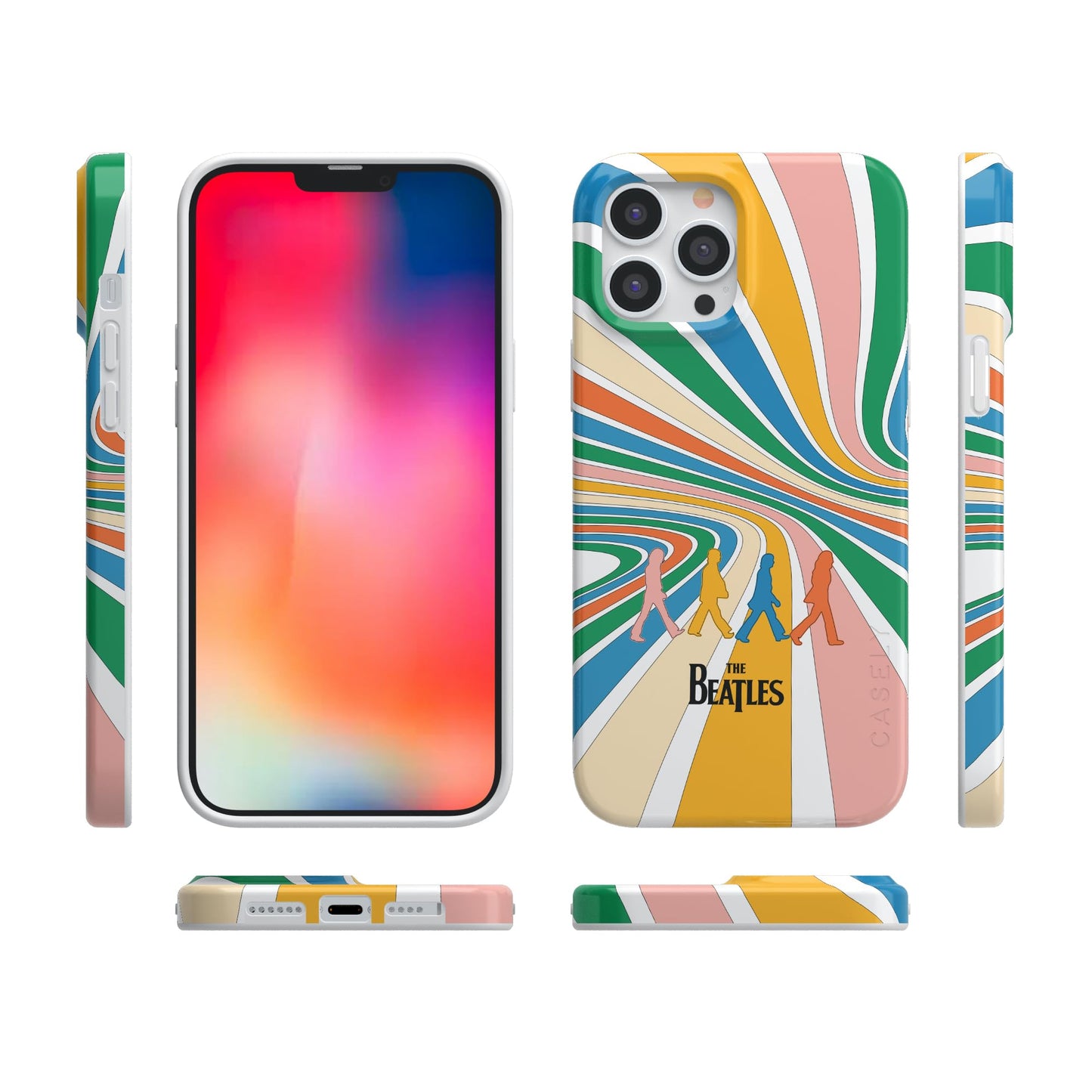 Casely iPhone 13 Pro Case | Fit Check | Neutral Checkerboard | Compatible with MagSafe | Classic Ultra Slim Design
