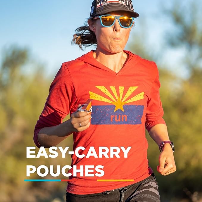 GU Energy Chews, Salted Lime Energy Gummies with Electrolytes, Vegan, Gluten-Free, Kosher, Caffeine-Free, and Dairy-Free On-The-Go Energy for Any Workout, 12 Bags (24 Servings Total)