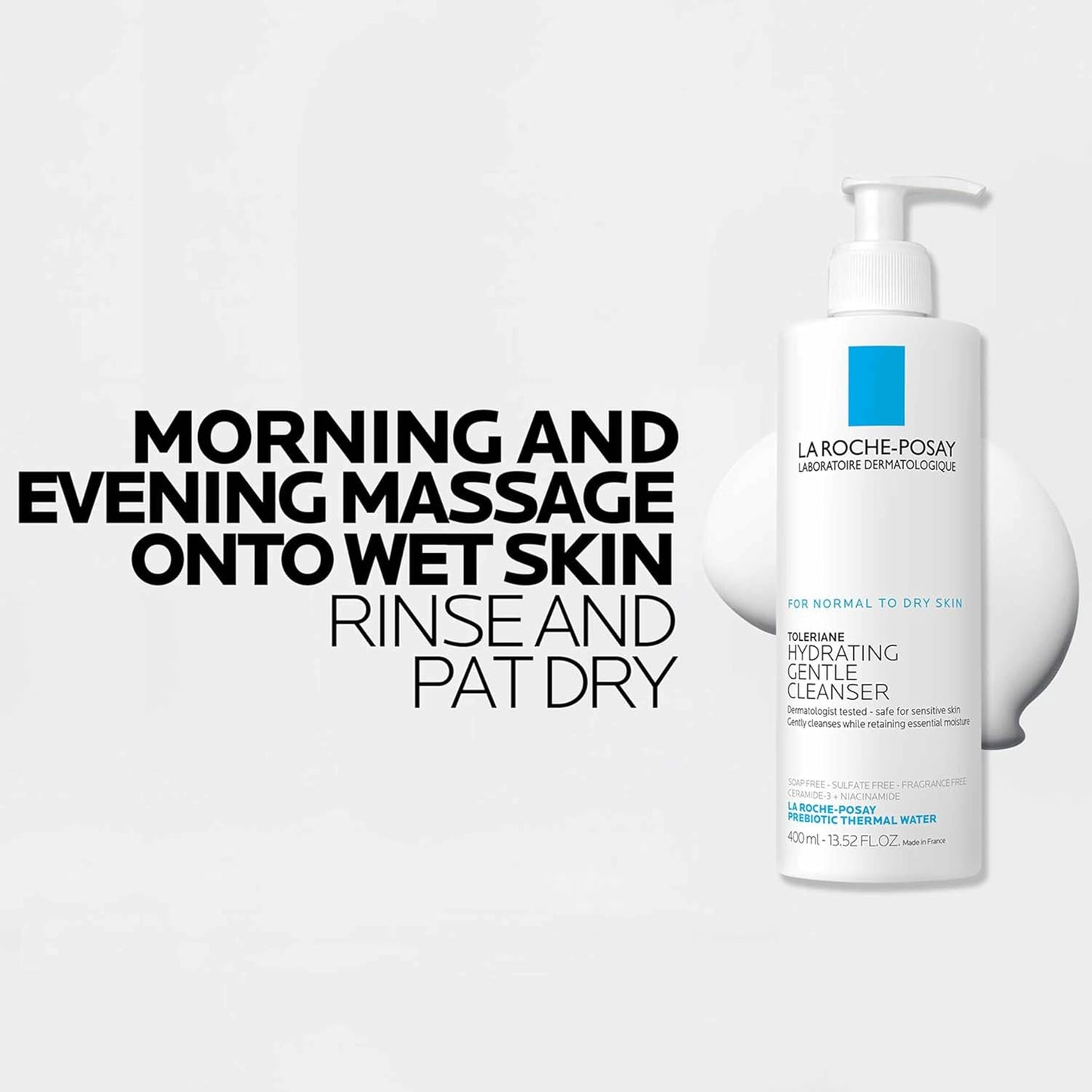La Roche-Posay Lipikar AP+ Moisturizing Cream – Shea Butter & Niacinamide | For Dry, Sensitive Skin