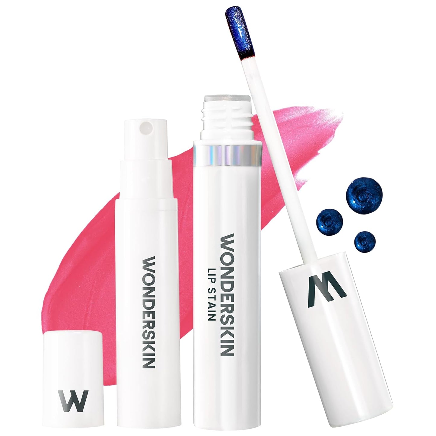 Wonderskin Wonder Blading Lip Stain Masque | Waterproof Red Tint, Matte Finish