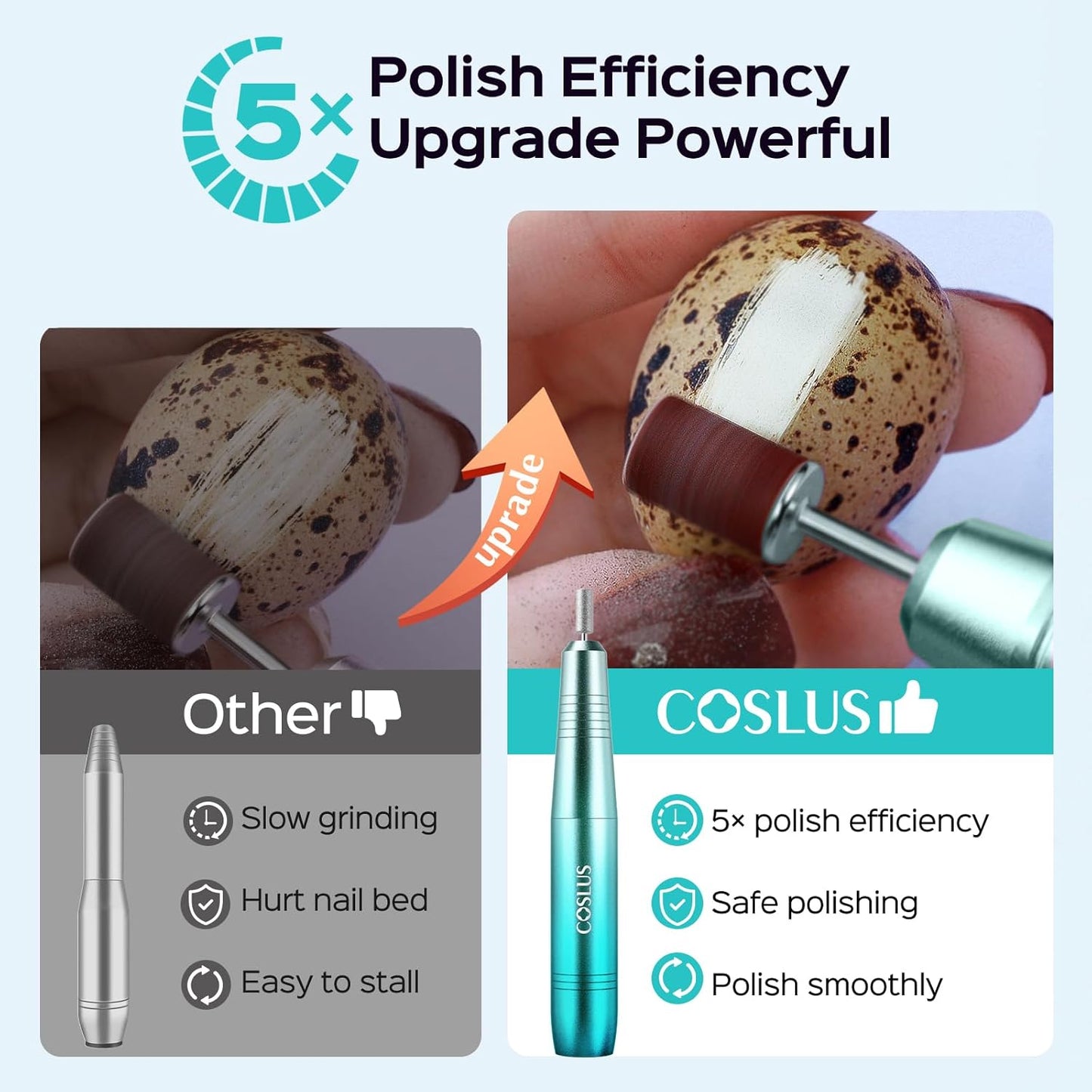 Professional Electric Nail Drill File Kit | Portable Acrylic & Gel Nail Tools