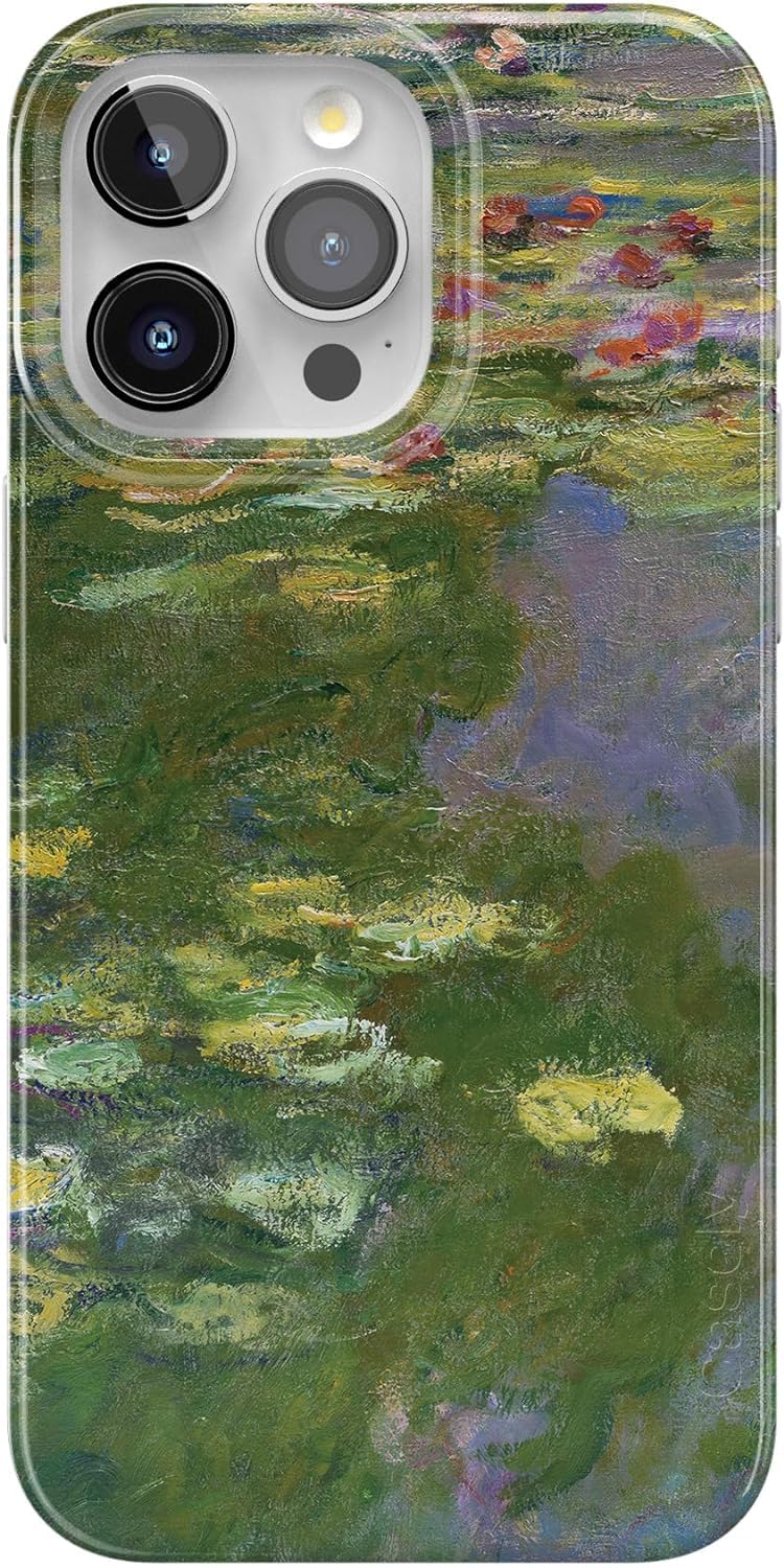 Casely iPhone 15 Pro Max Case | Nantucket Cottage | Blue Hydrangea | Compatible with MagSafe | Classic Ultra Slim Design
