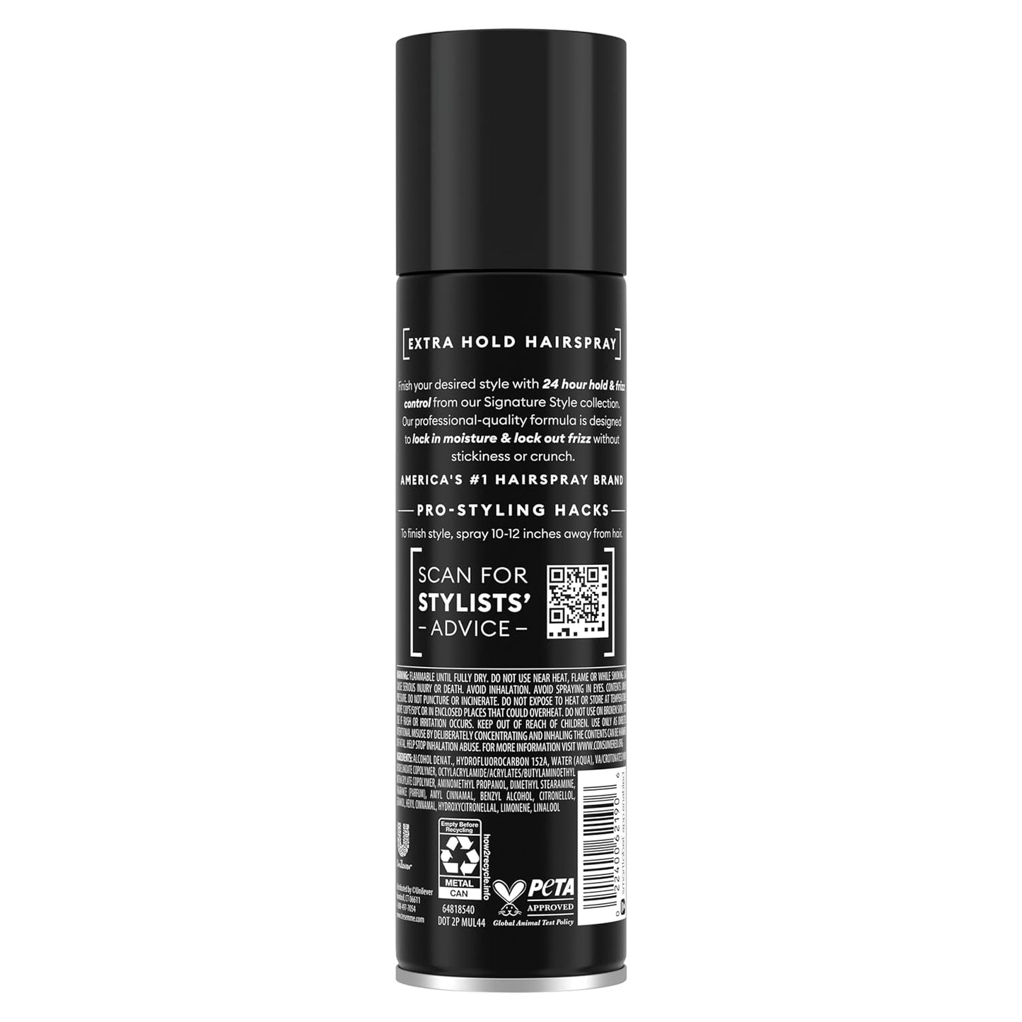 Extra Hold Hairspray | 24-Hour Frizz Control | Pro Lock Technology | 4.2 oz