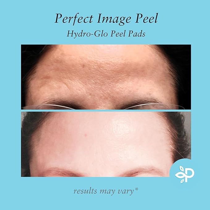 Hydro-Glo Peel Pads - Enhanced with Kojic, Mandelic, Glutathione, Licorice, Papaya, Pineapple, Bearberry Extracts (40% Strength)