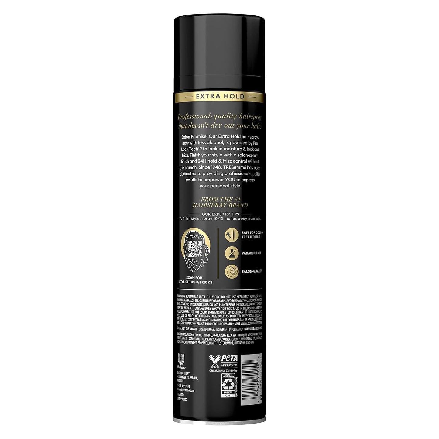 Extra Hold Hairspray | TRESemmé | 14.6 Oz | Pack of 2 | Long-Lasting Hold