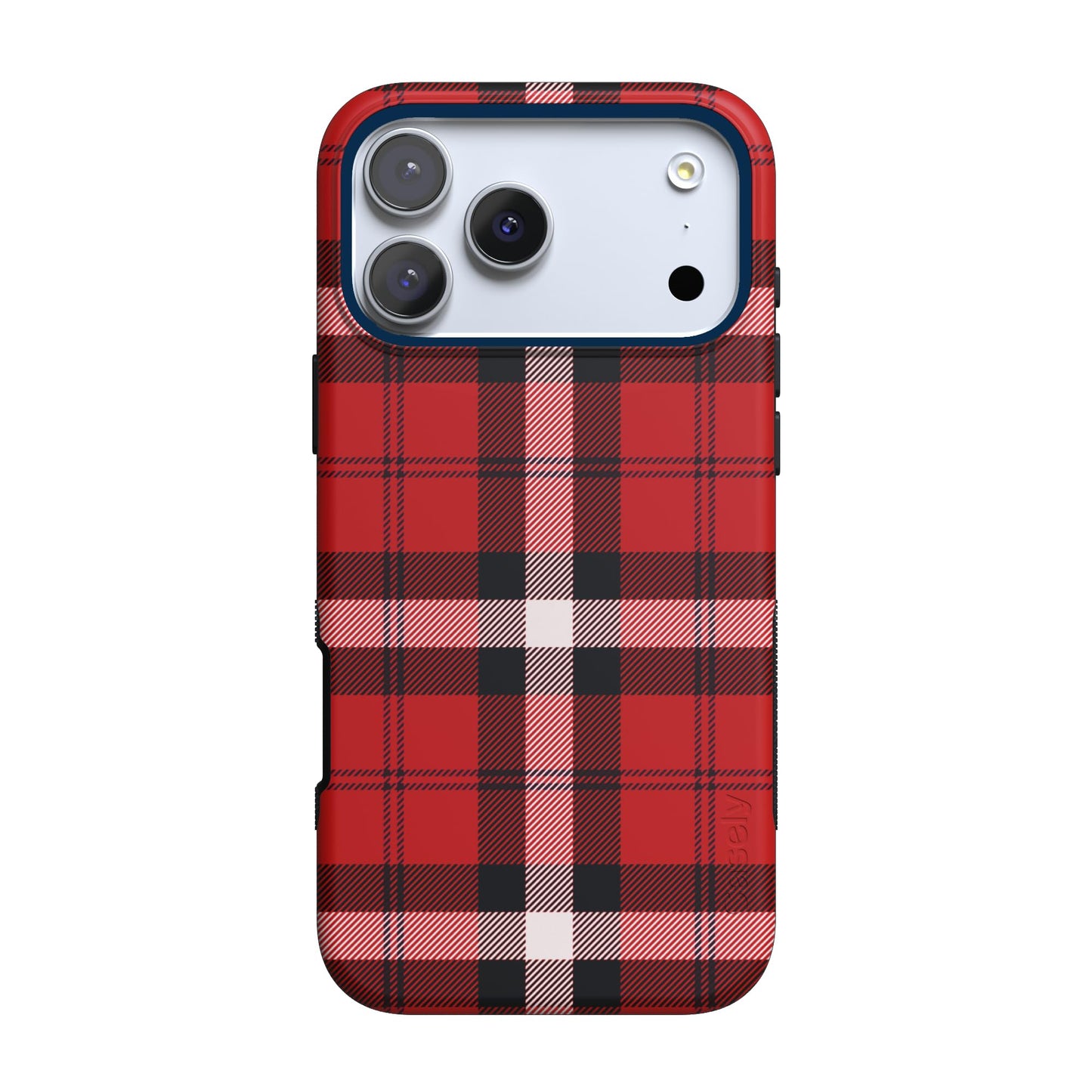 Casely iPhone 17 Pro Max Case | On The Dot | Maroon Polka Dot | Compatible with MagSafe | Bold Protective Design