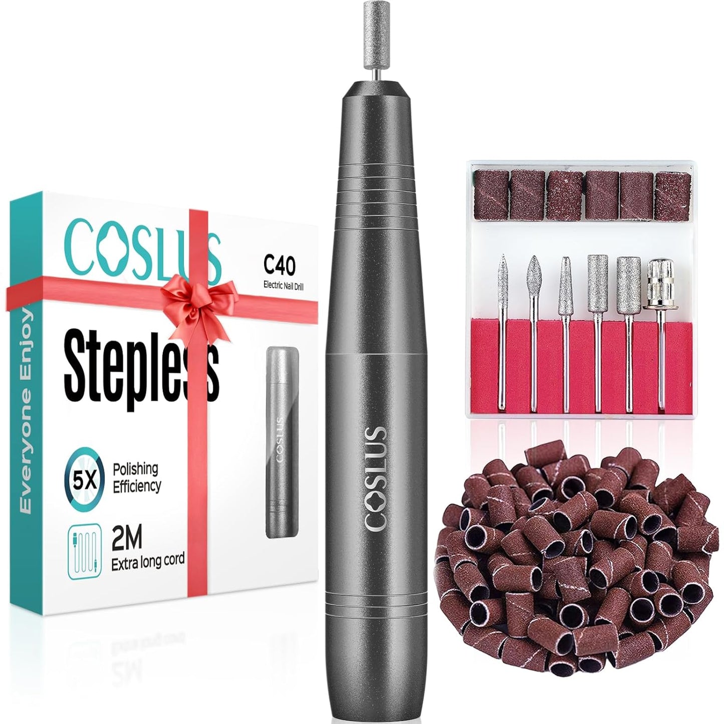 Professional Electric Nail Drill Kit | Portable Acrylic & Gel Nail File