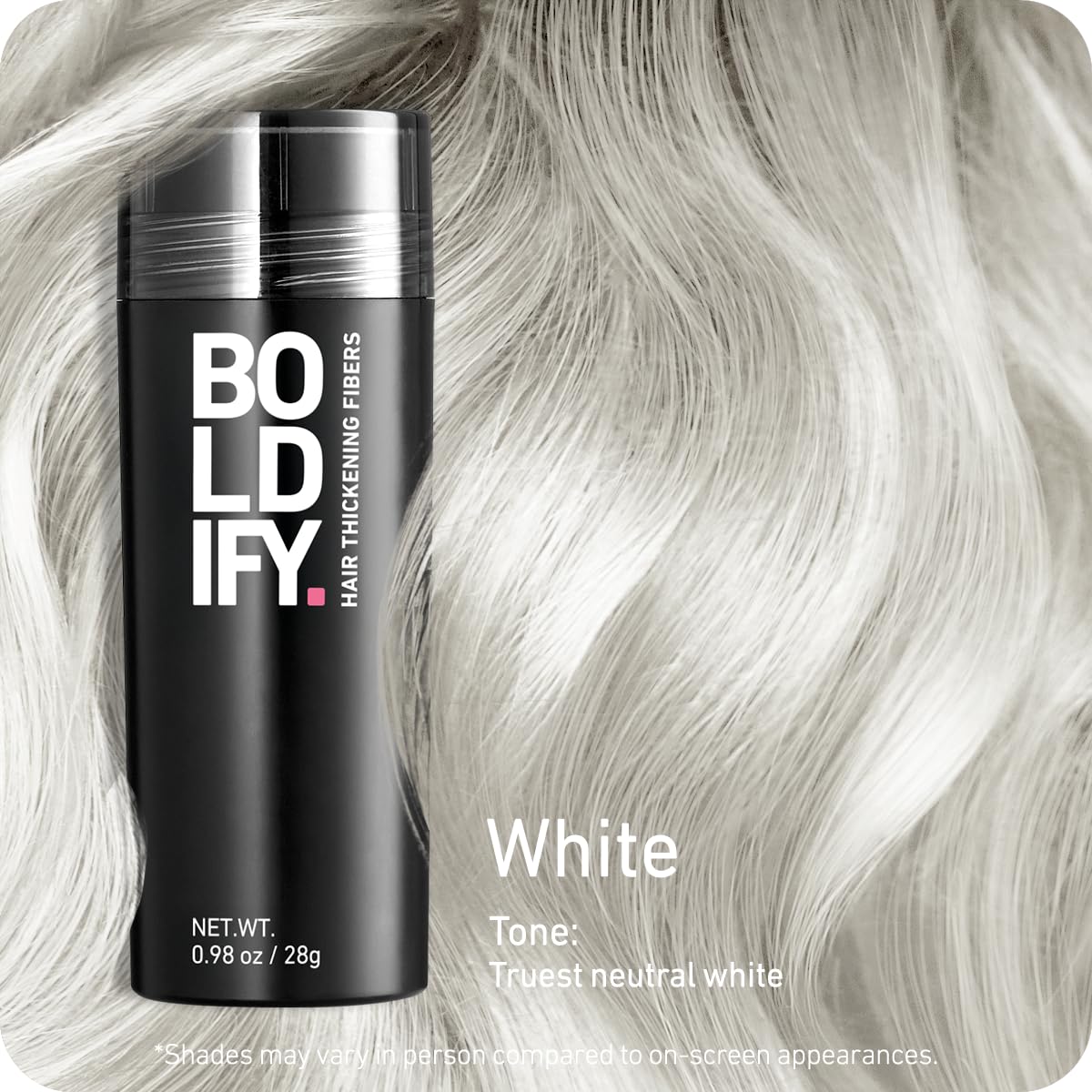BOLDIFY Hair Fibers 12g | Thinning Hair Solution | Hazel Brown | For Men & Women
