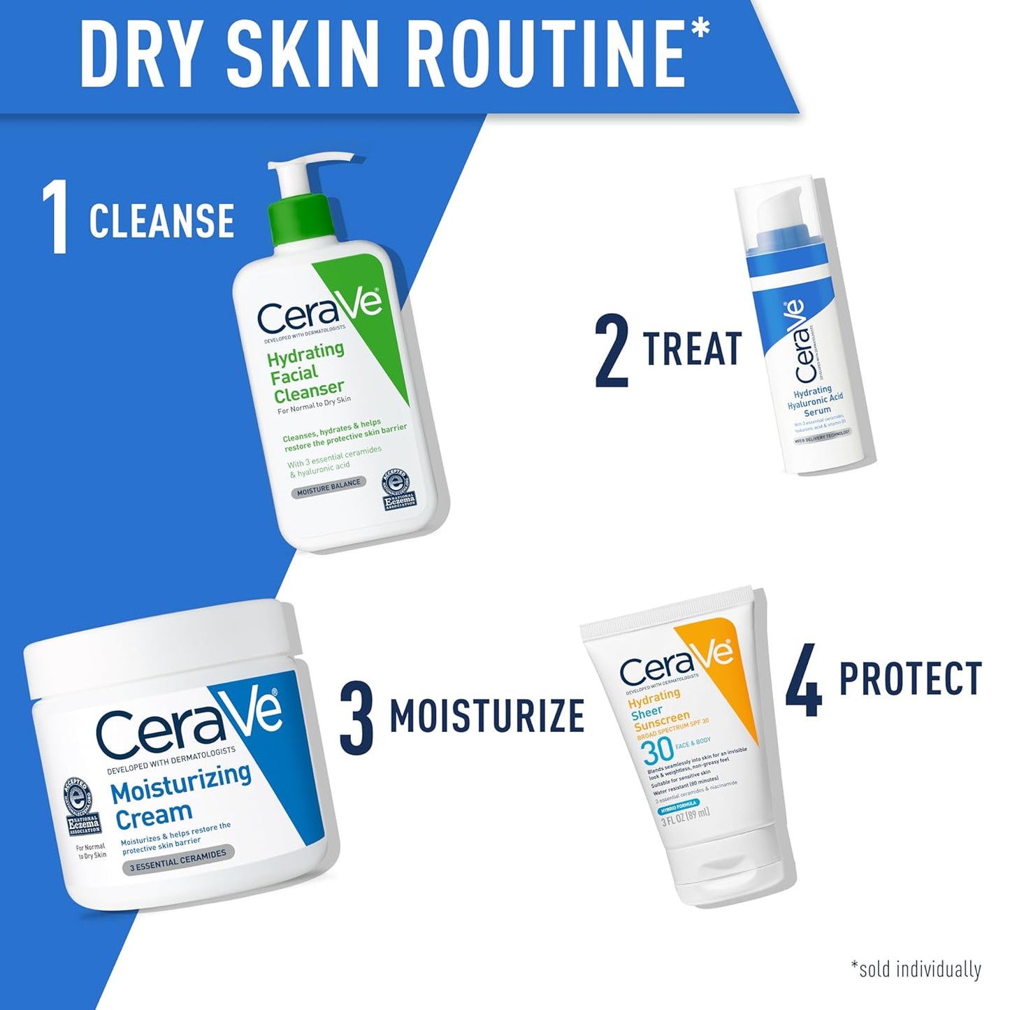 CeraVe Moisturizing Cream | Daily Body & Face Moisturizer for Dry Skin – 19 Oz