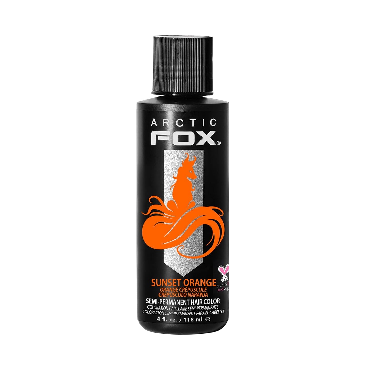 ARCTIC FOX Vegan Semi-Permanent Hair Color Dye | 4 Fl Oz | WRATH Shade