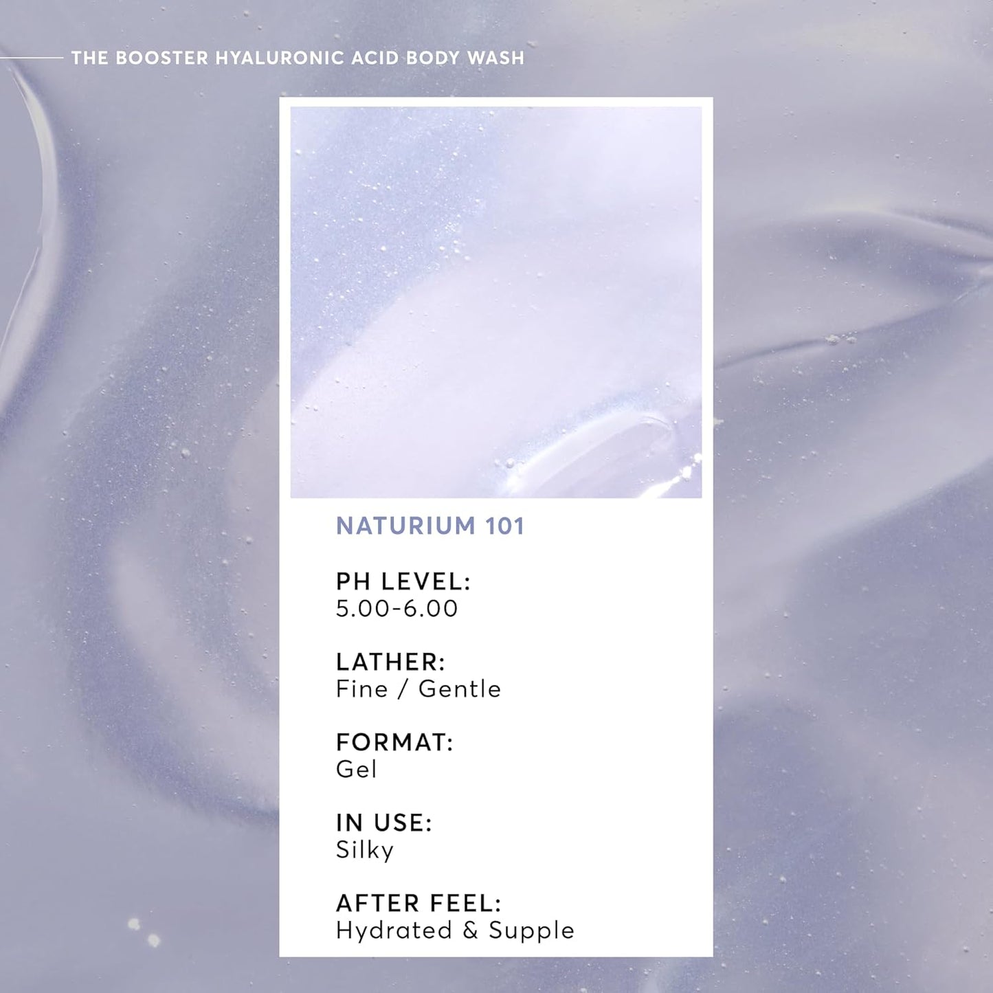 Niacinamide Body Wash | Cleansing & Hydrating Gel-Serum | 16.9 oz | Paraben-Free