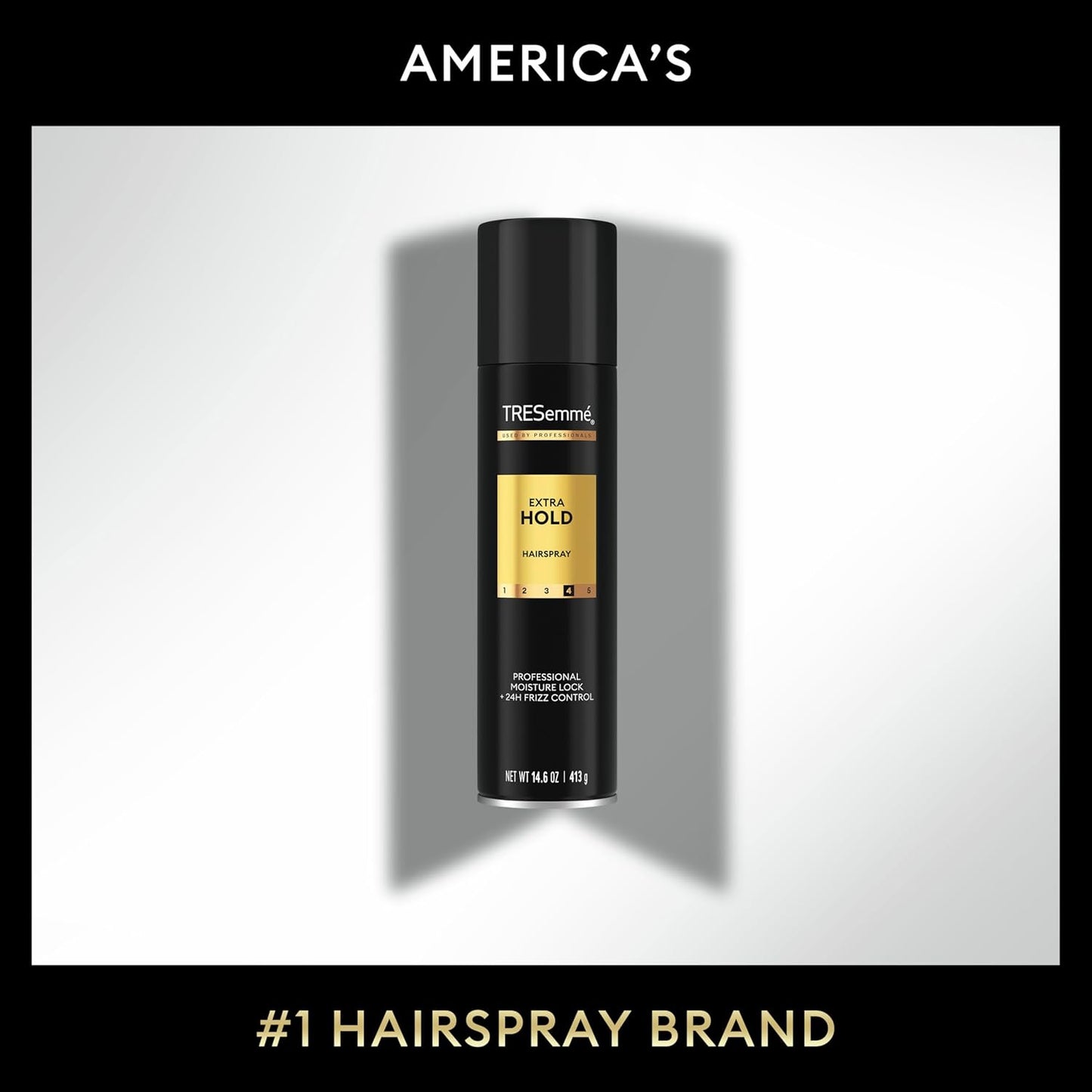 Extra Hold Hairspray | 24-Hour Frizz Control | Pro Lock Technology | 4.2 oz