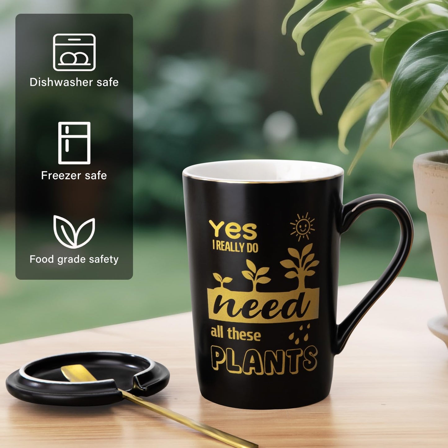 Best Friend Birthday Gifts for Women, Friendship Gifts for Women, Unique Birthday Valentines Day Gift Ideas for Her, Friends Female, Besties, BFF Ceramic Marble Coffee Mug Gift Box Printed Gold 14 oz