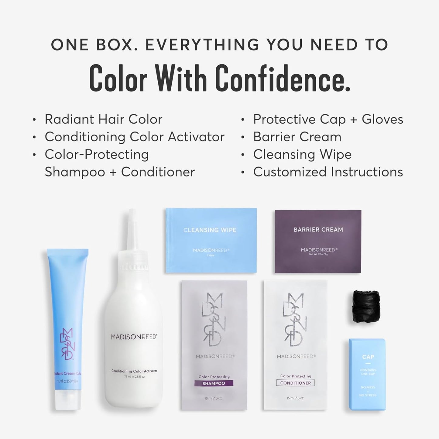 Madison Reed Radiant Hair Color Kit | 5RV Dark Garnet Red with Vibrant Red Violet Tones (Rimini Garnet) Vivid Color-Enhancing Salon-Quality Permanent Hair Dye | PPD-Free & Ammonia-Free |2 Pack