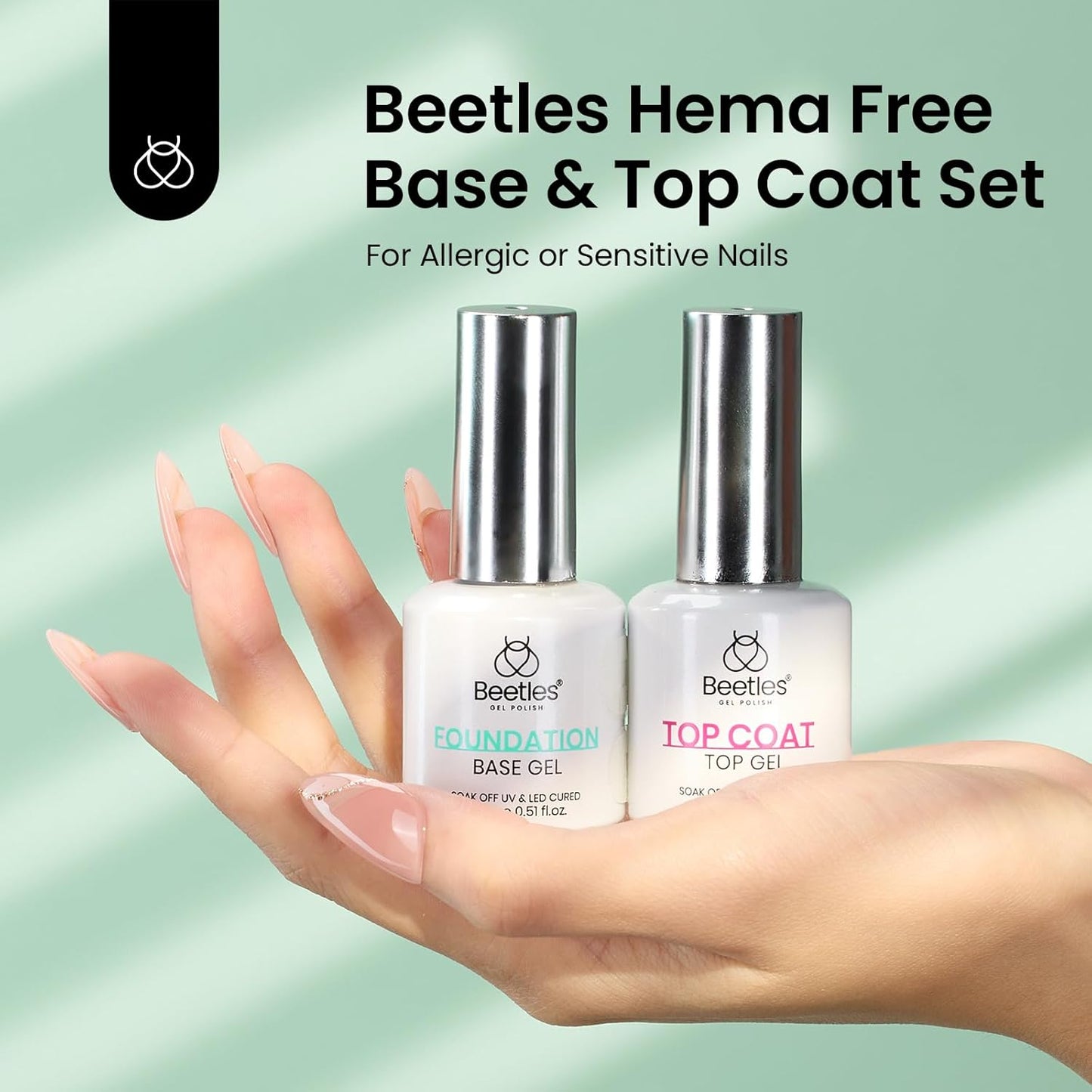Beetles 15ml Nail Dehydrator & Primer | Acid-Free, Hema-Free, Fast Dry