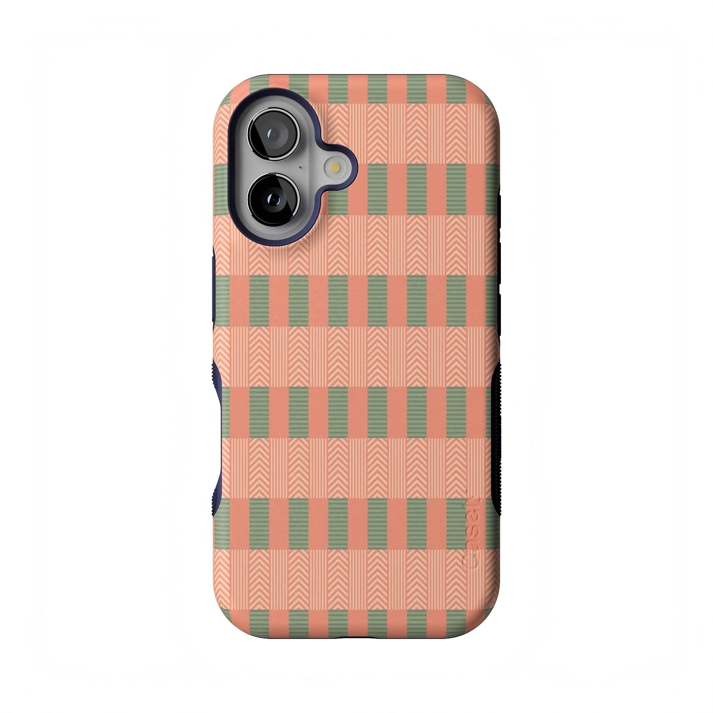 Casely iPhone 16 Case | Nantucket Cottage | Blue Hydrangea | Compatible with MagSafe | Bold Protective Design