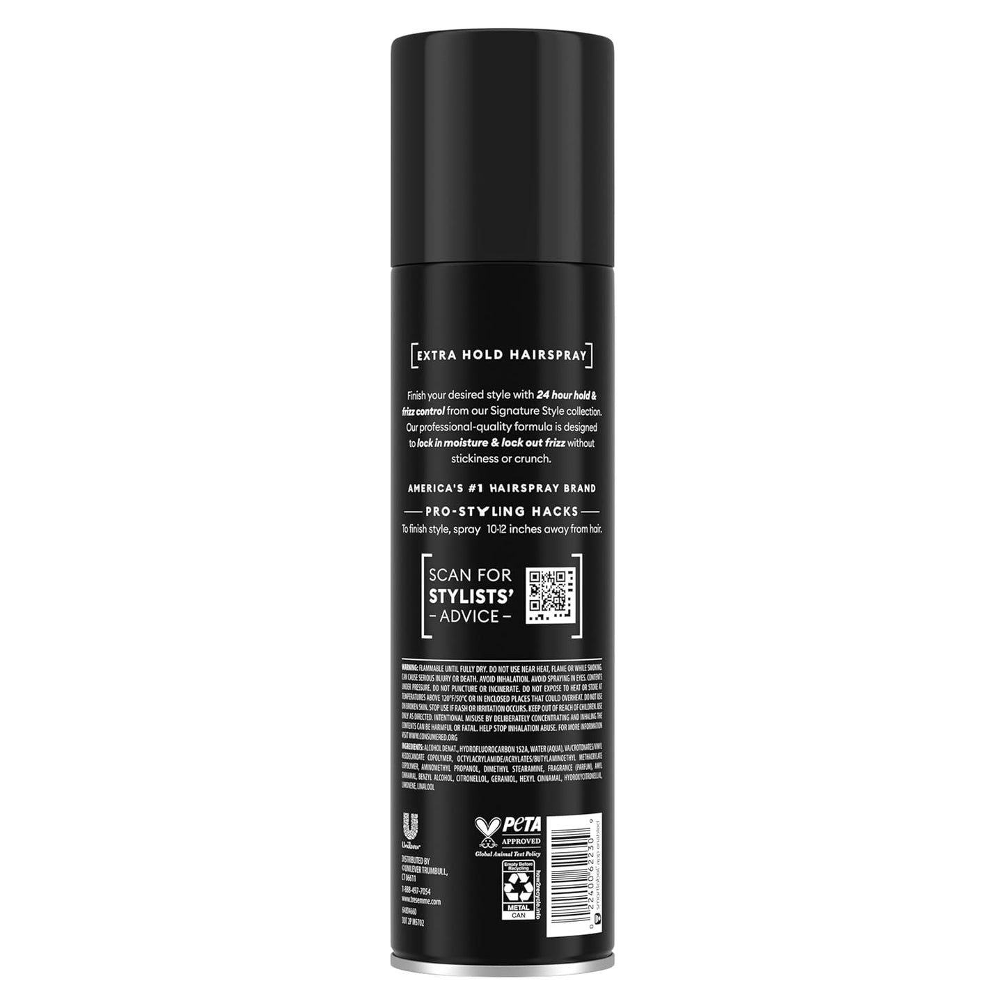 Extra Hold Hairspray | 24-Hour Frizz Control | Pro Lock Technology | 14.6 oz