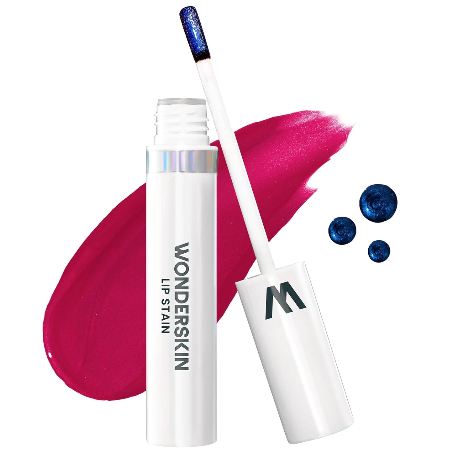 Wonderskin Wonder Blading Lip Stain Masque | Waterproof Pink Tint, Matte Finish