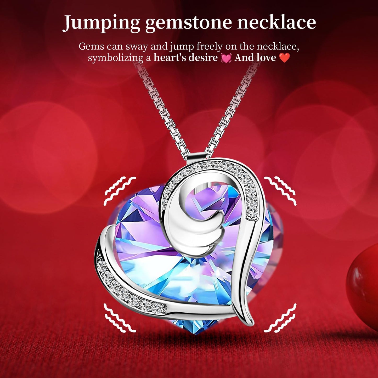 Preserved Real Purple Rose with Necklace Forever Flowers Rose Valentines Day Gifts for Her Wife Girlfriend Women Mom Grandma on Valentines Mothers Day Sweetest Day Christmas Anniversary Romantic-Purple