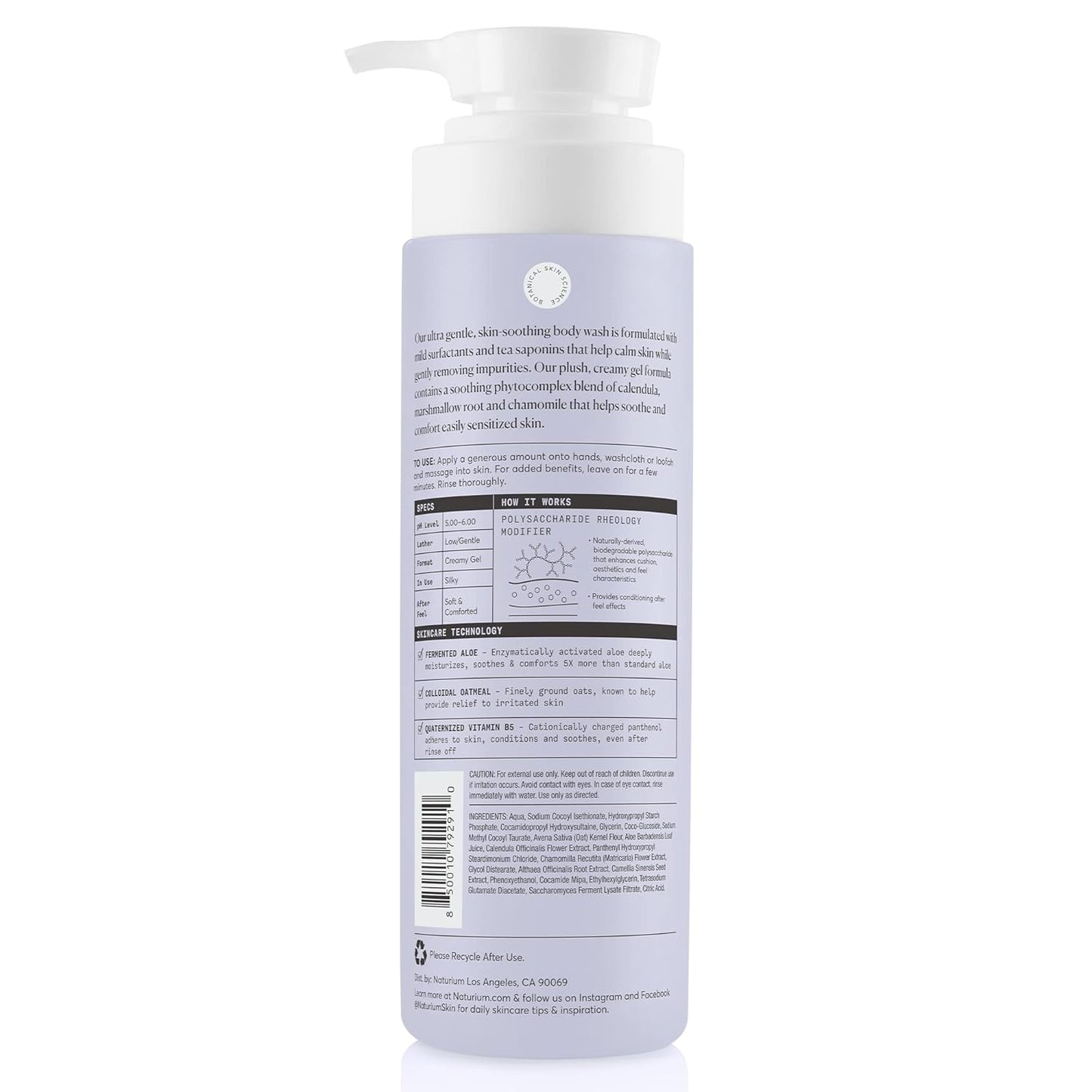 Salicylic Acid Body Wash – Gentle & Smoothing Cleanser | 16.9 Oz