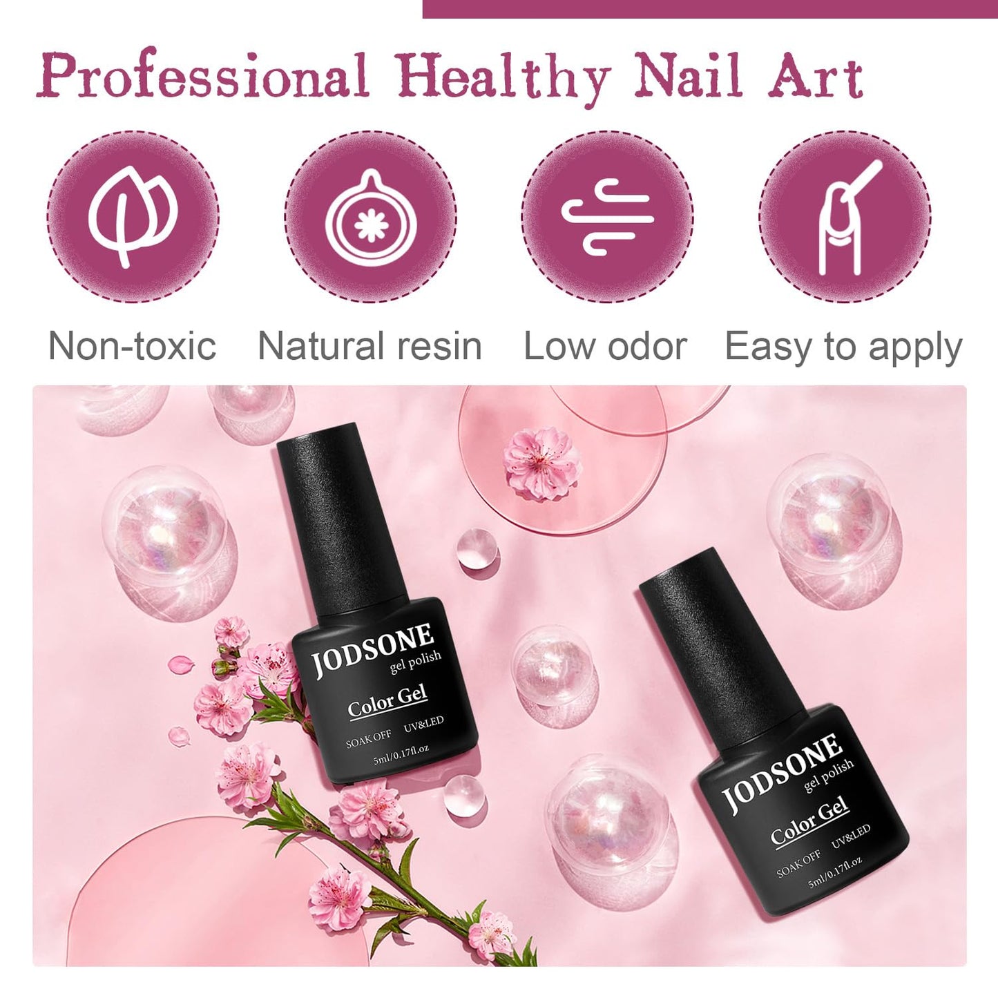 JODSONE Nail Dehydrator & Primer | 4 x 15ml Long-Lasting Easy Application