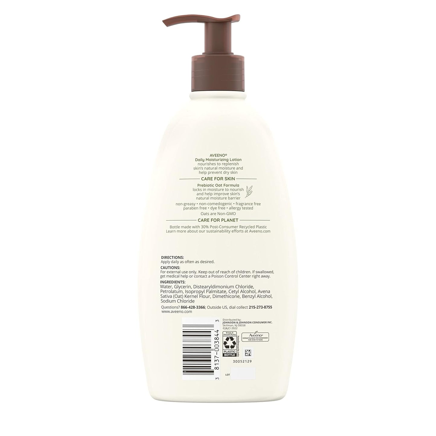 Aveeno Daily Moisturizing Lotion | 18 Fl. Oz | Hydrating & Soothing Formula