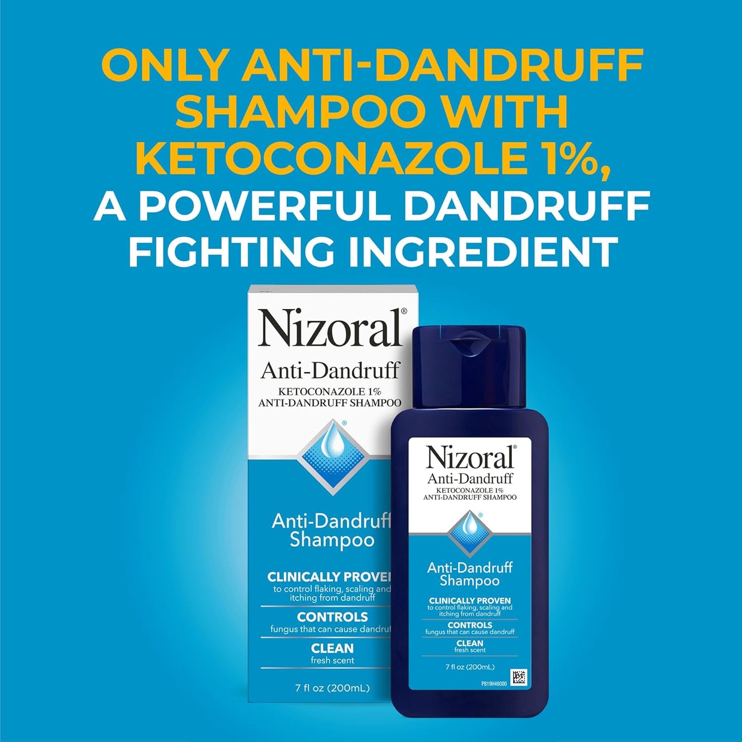Nizoral 2% Ketoconazole Anti-Dandruff Shampoo & Conditioner | 14 Fl Oz