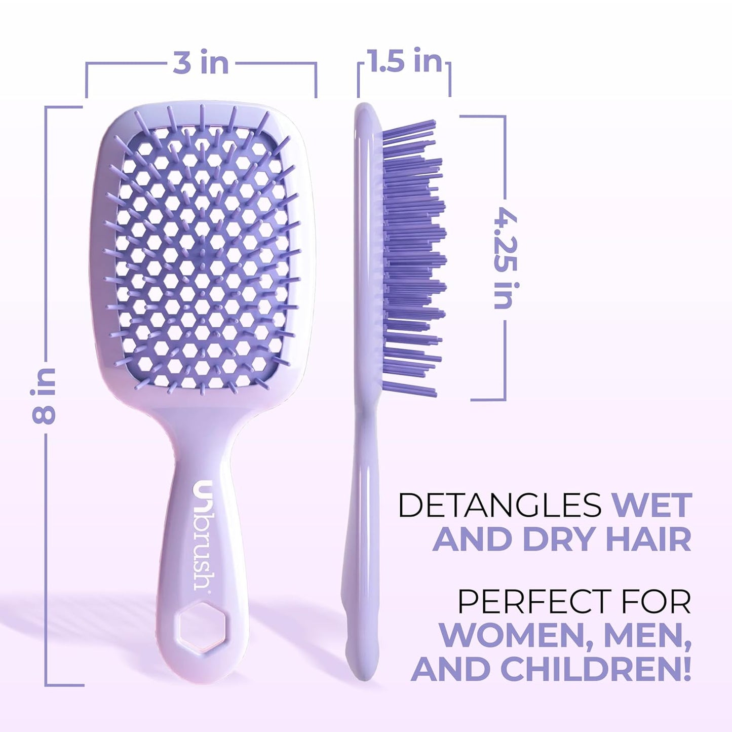 FHI Heat UNbrush Detangling Brush | Pain-Free Brushing for All Hair Types