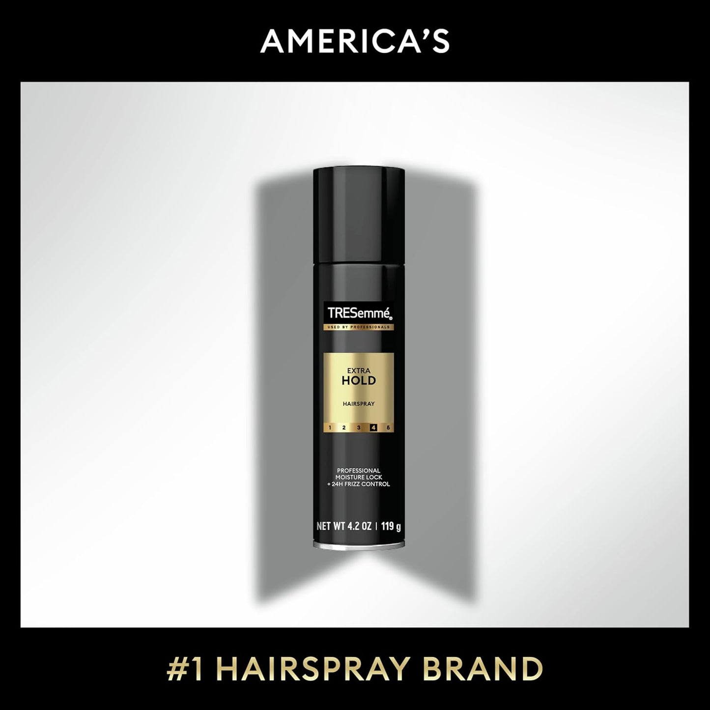 Extra Hold Hairspray | 24-Hour Frizz Control | Pro Lock Technology | 4.2 oz
