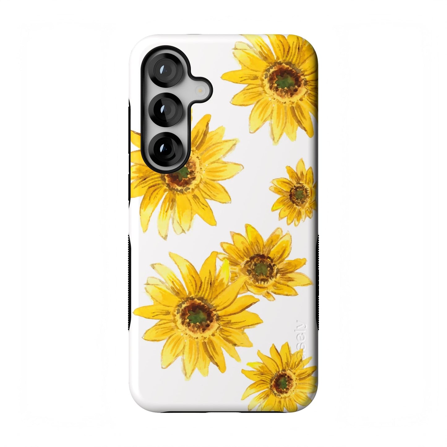Casely Galaxy S25 Plus Case | Ink & Iris | Vintage Floral | Compatible with MagSafe | Bold Protective Design