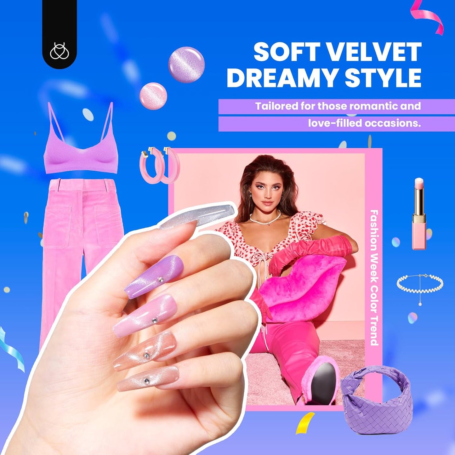 45 Colors Gel Nail Polish Kit | UV Light & Nail Tools | Travel-Friendly Gift for Women
