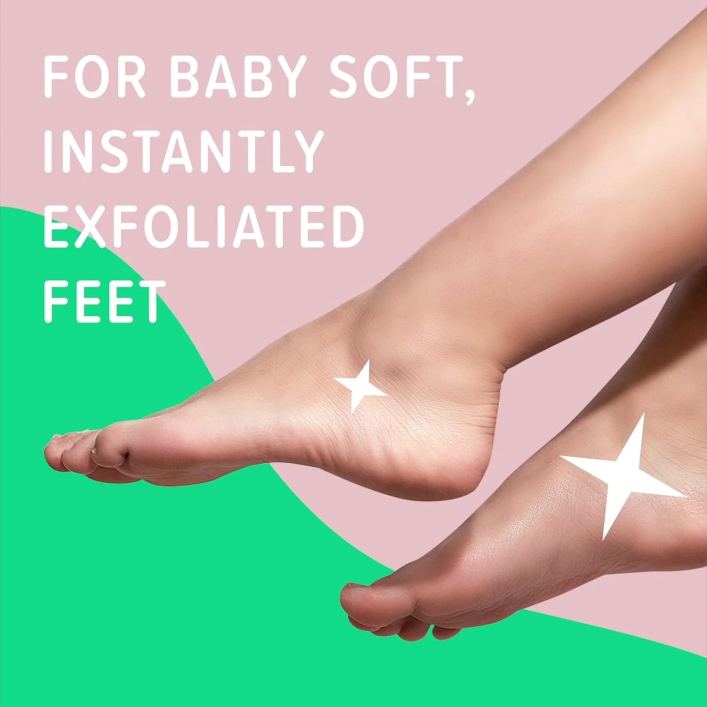Freeman Flirty Feet Coconut & Aloe Foot Spray | Softening Exfoliating Peel | 4 fl. oz. (Pack of 2)