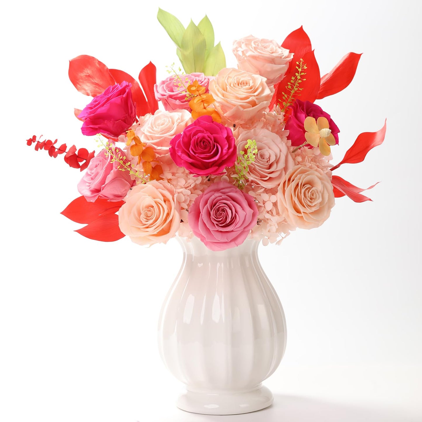 lovenfold Flowers for Delivery,Preserved Flowers Bouquets,Purple Rose Bouquets That Last 1-3 Years,Birthday Flowers Gifts for Women Mom Grandma Wife Friends