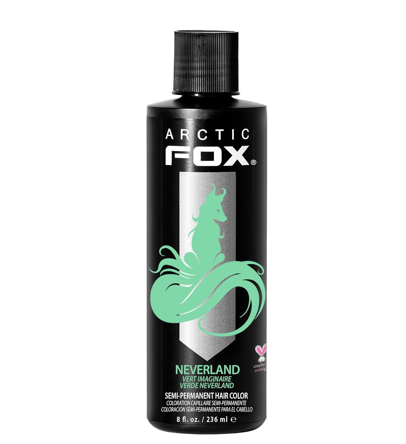 ARCTIC FOX Vegan Semi-Permanent Hair Color Dye | 4 Fl Oz | WRATH Shade