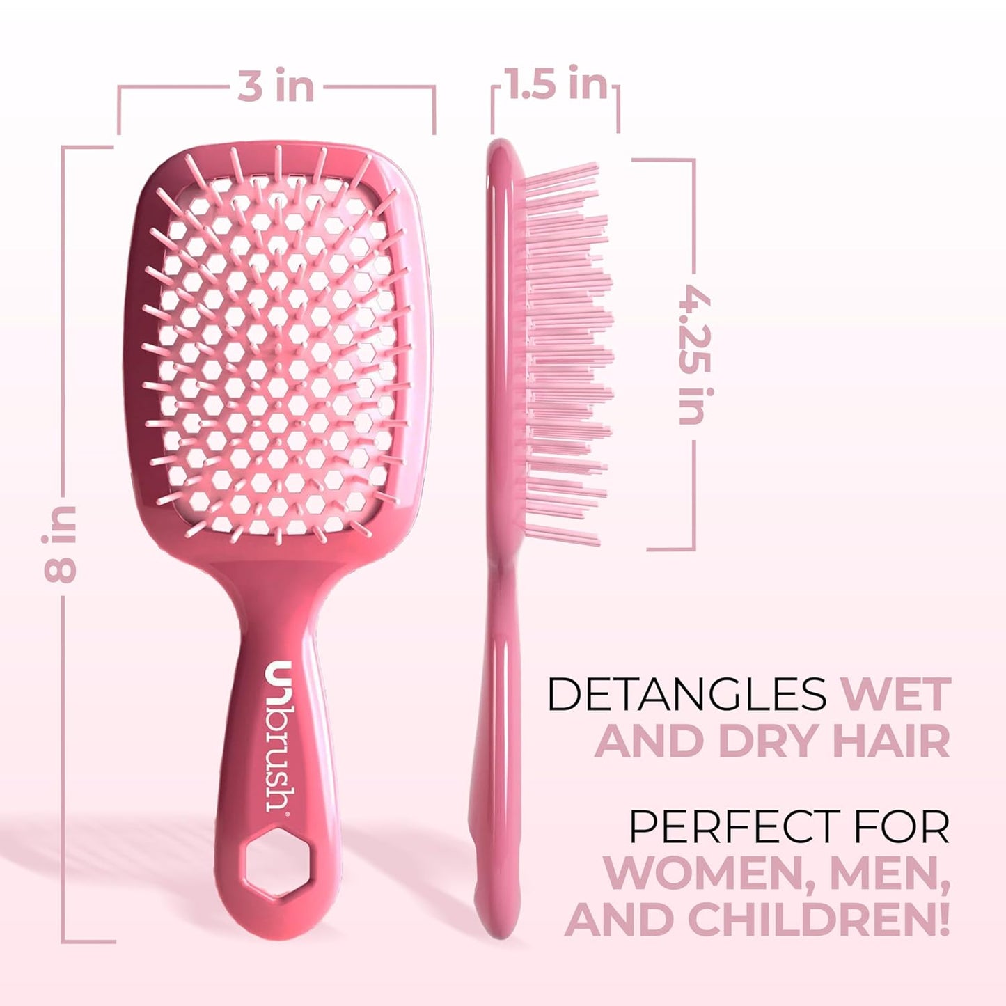 FHI Heat UNbrush Detangling Brush | Pain-Free Brushing for All Hair Types