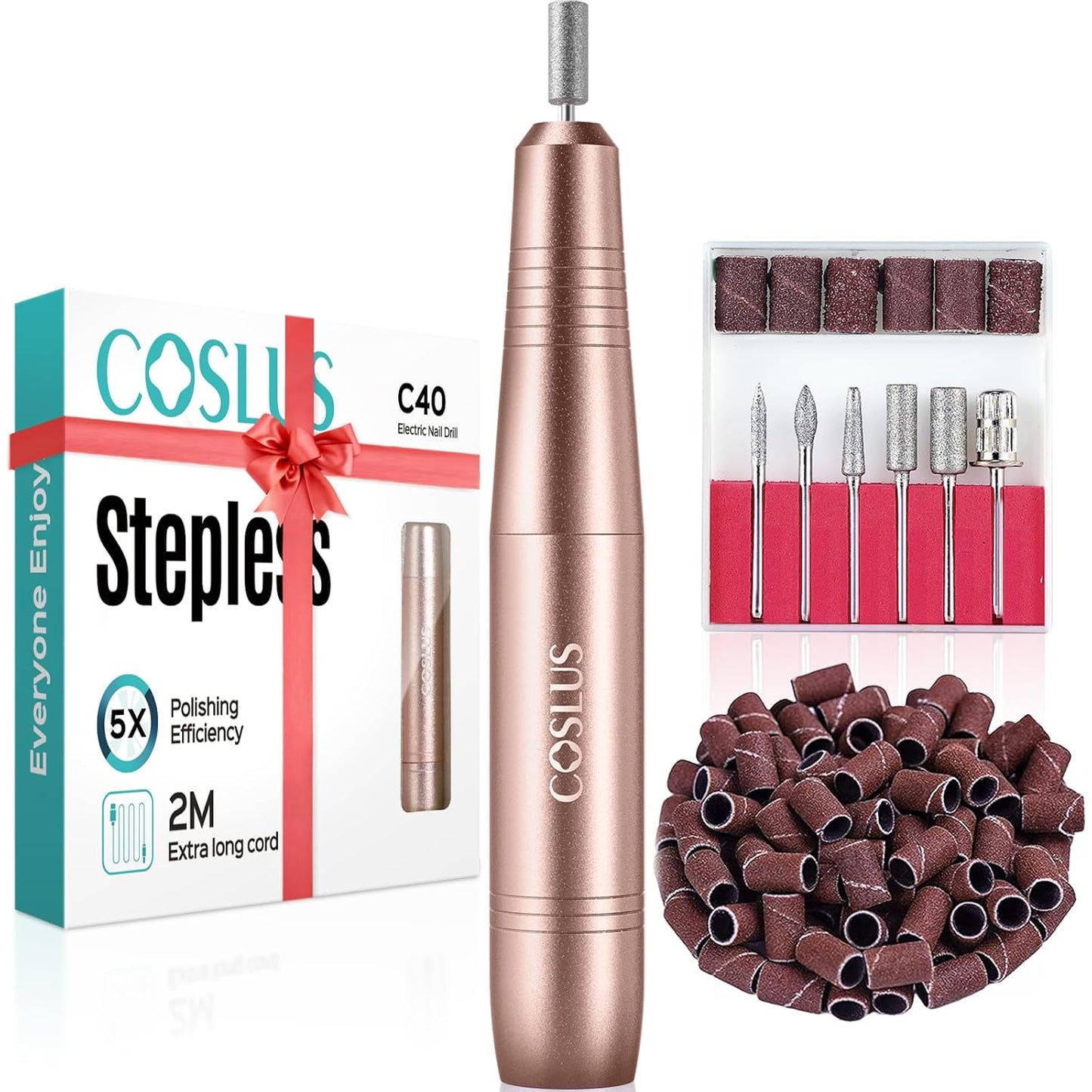 Professional Electric Nail Drill Kit | Portable Acrylic & Gel Nail File