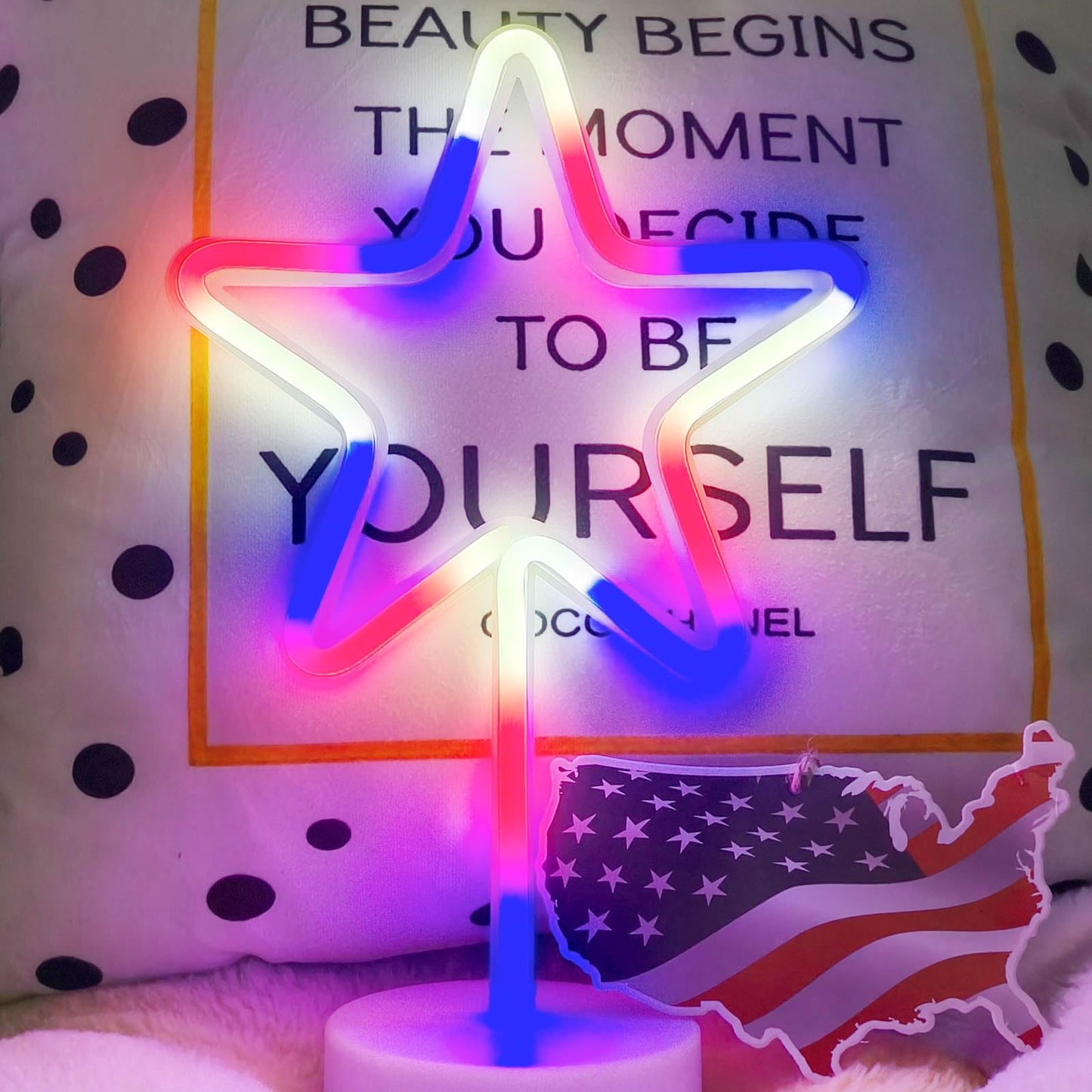 BHCLIGHT Pink Heart Neon Sign, Valentines Day LED Neon Light Battery Operated or USB Powered Valentines Pink Heart Lights, Table Lamp for Galentines Day Decorations, Wedding, Gifts for Women, Lover