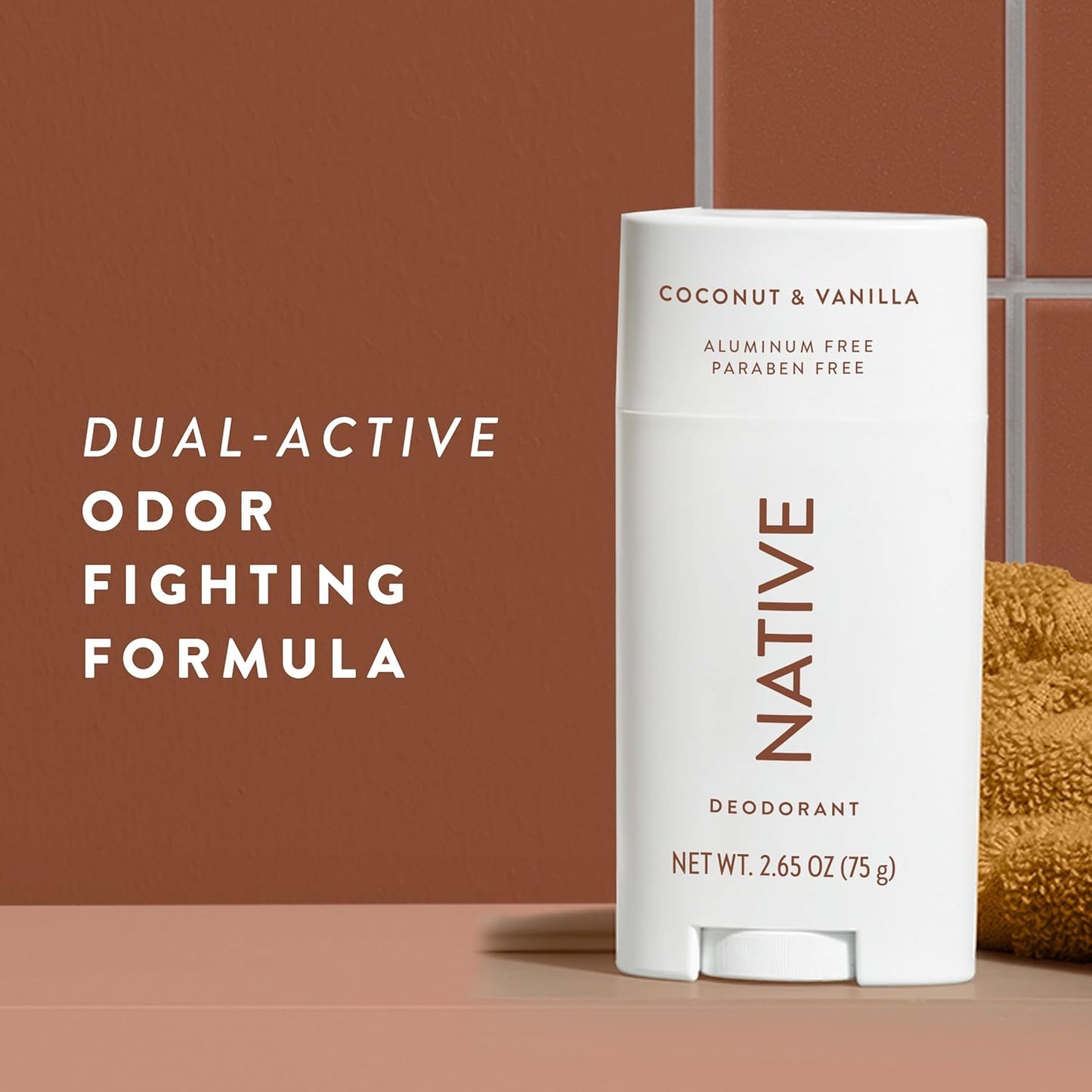 Native Deodorant | Aluminum-Free, 72-Hour Odor Control | Honey & White Oak