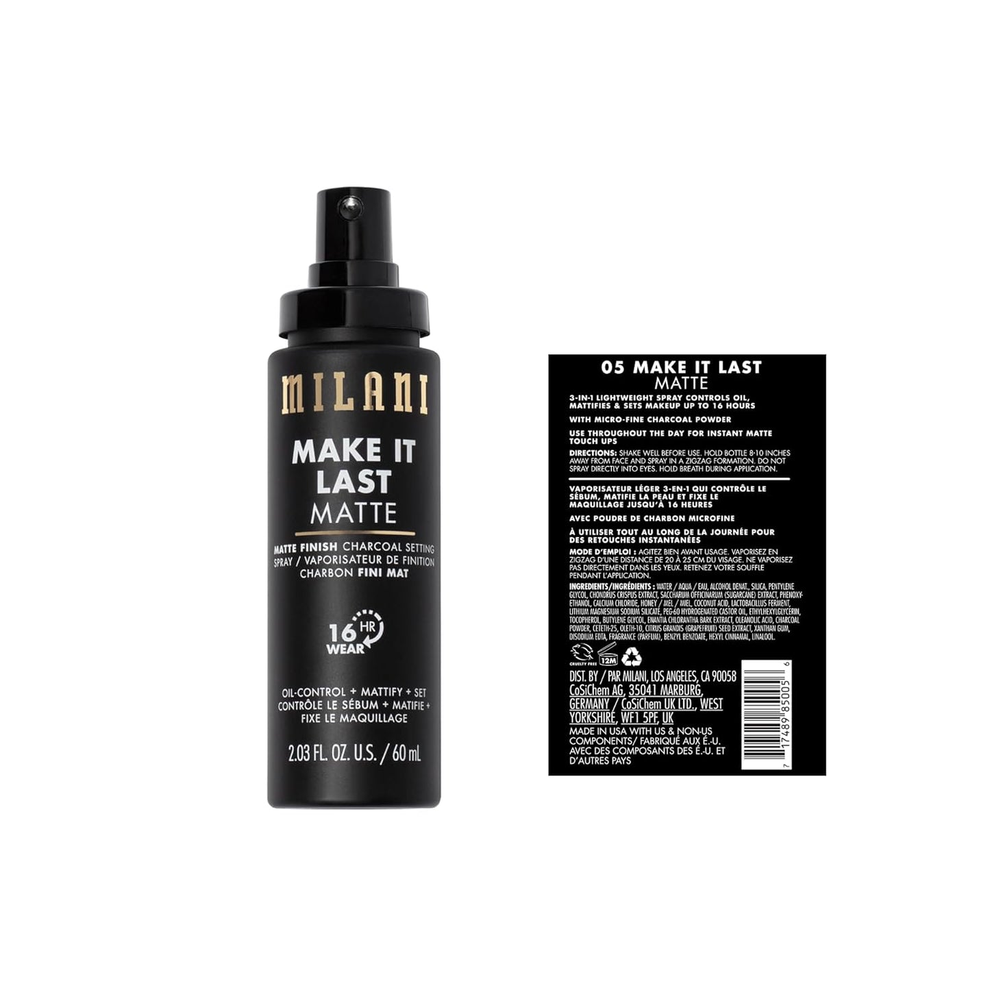 Milani SPF 30 Sunscreen Setting Spray | Primer & Protectant for Face