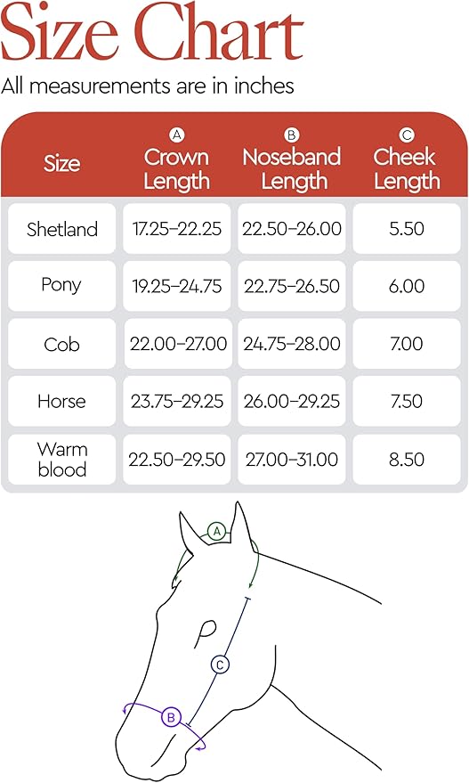 HORZE Howard Soft Fleece Padded Adjustable Polyester Horse Halter - Peacoat Dark Blue - Pony