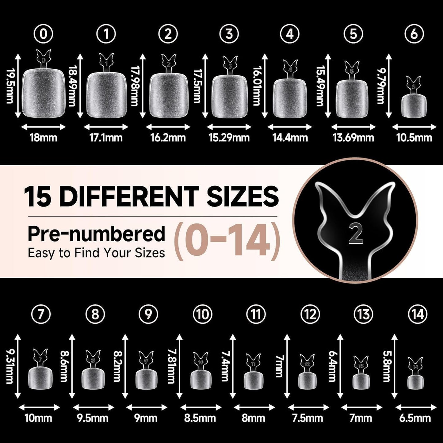 504Pcs Matte Soft Gel Toe Nail Tips | Full Cover for DIY Nail Extensions