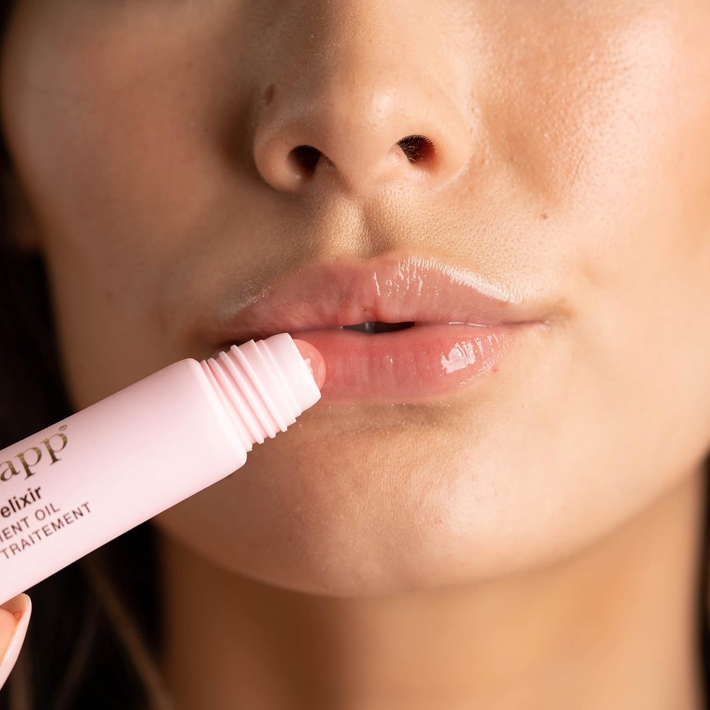 Sara Happ The Lip Elixir: Hydrating Lip Treatment Oil for Lips: Refine Fine Lines & Reduce Signs of Aging, Rejuvenating, Moisturizing with Jojoba Oil & Hyaluronic Acid, 0.45 oz.