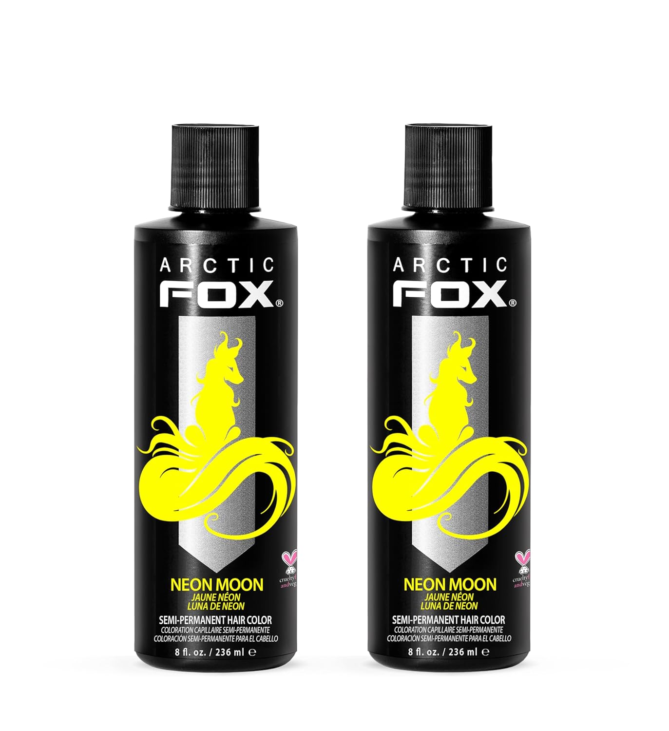 ARCTIC FOX Vegan Semi-Permanent Hair Color Dye | 4 Fl Oz | WRATH Shade